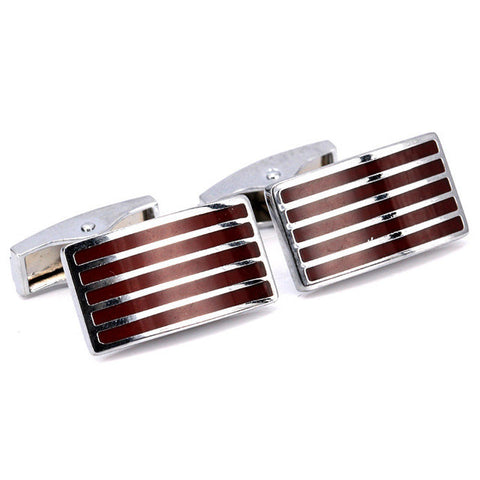 Sophisticated Enamel Cufflinks