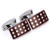 Sophisticated Enamel Cufflinks