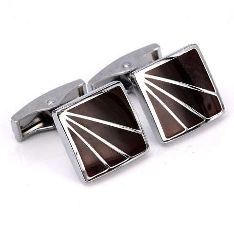 Sophisticated Enamel Cufflinks