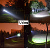 Zoomable USB 8000 Lumens CREE LED Flashlight