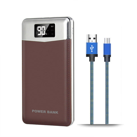 Portable Dual USB Mobile Power Bank