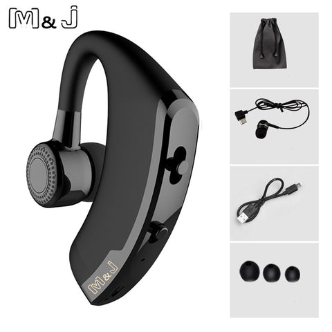 Professional Handsfree Bluetooth Ear Piece with Voice Control