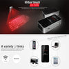 Full Size English Laser Keyboard Wireless