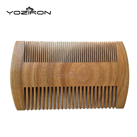 Green Sandalwood Pocket Beard & Hair Comb